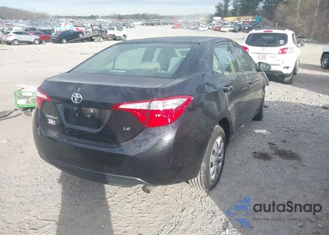 2014 Toyota Corolla Le z USA, uszkodzony, nr VIN 2T1BURHE7EC101275